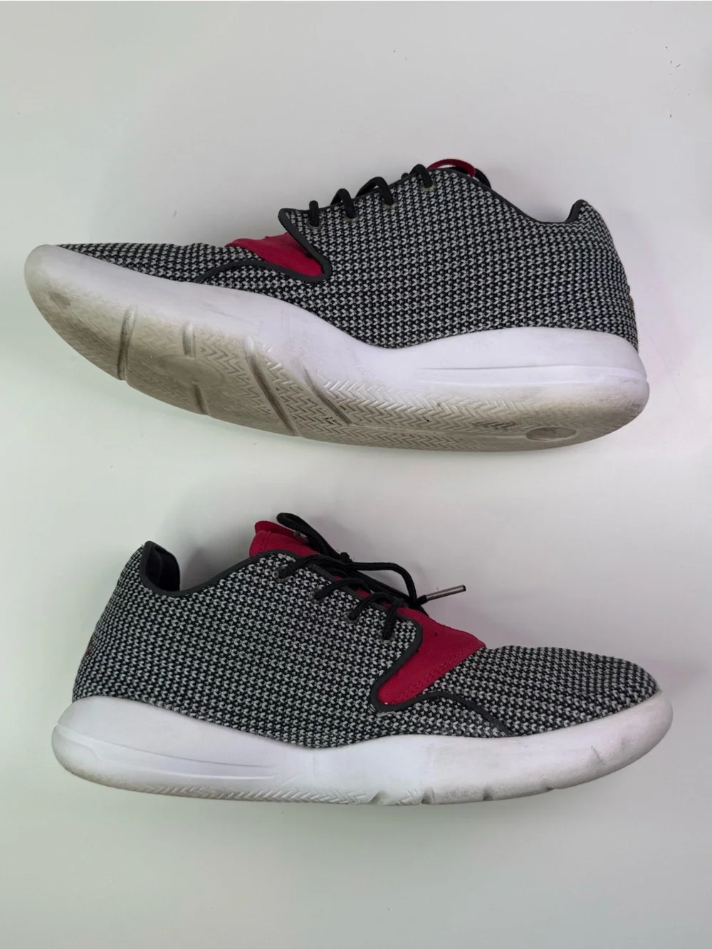 Air Jordan Boys Eclipse GG Black & White Athletic Shoes Sneakers Lace Up Size 9Y